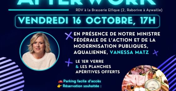 Afterwork Les Engagés Aywaille 16 Octobre 2026